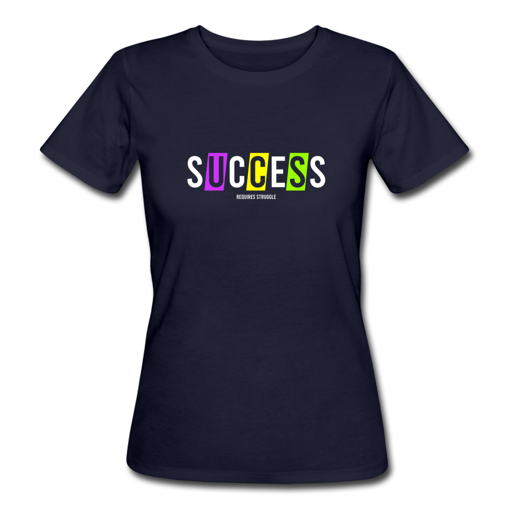 SUCCESS - Bio-T-Shirt women - Navy