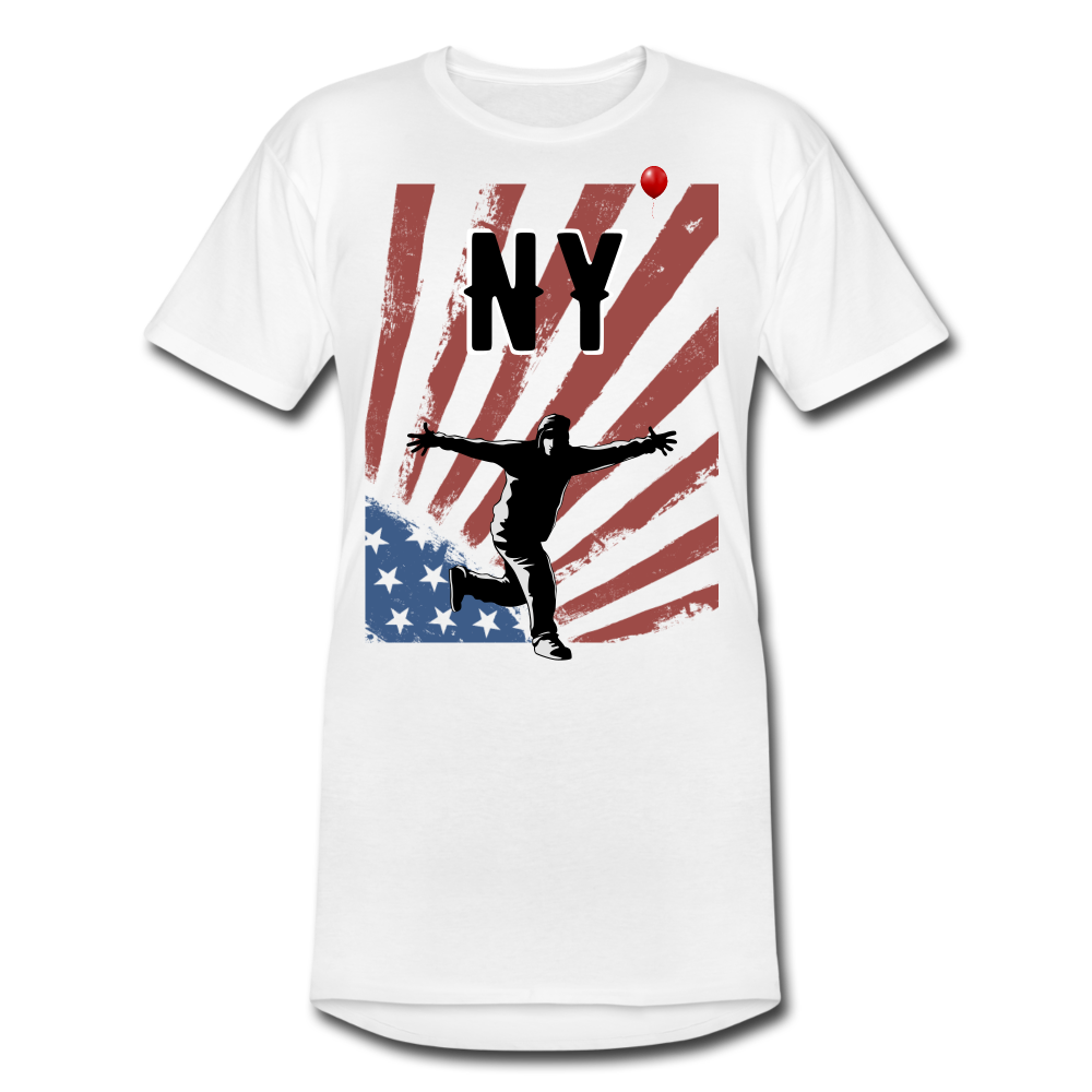 NY - Urban Longshirt 🏆 BESTSELLER - Weiß