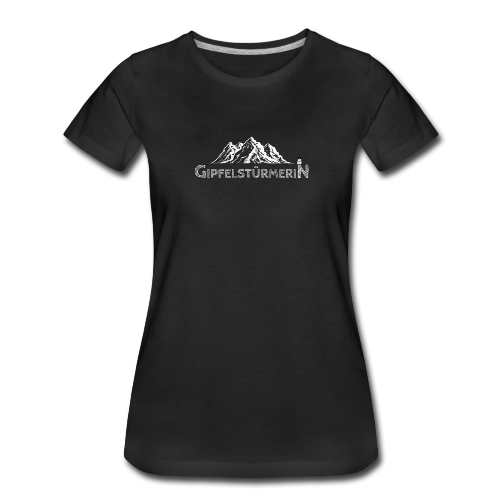 GIPFELSTÜRMERIN 🏆 BESTSELLER T-Shirt - Schwarz