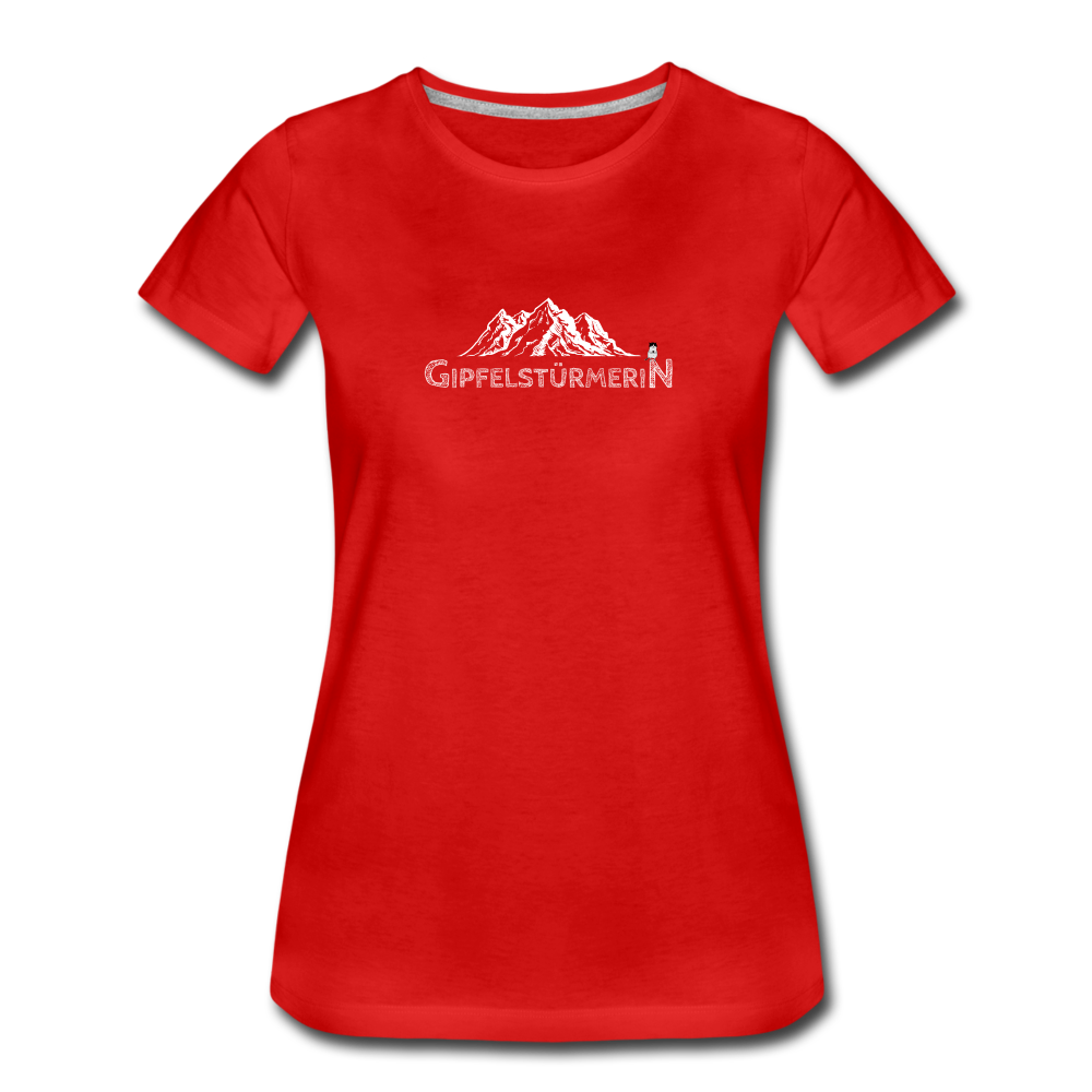 GIPFELSTÜRMERIN 🏆 BESTSELLER T-Shirt - Rot