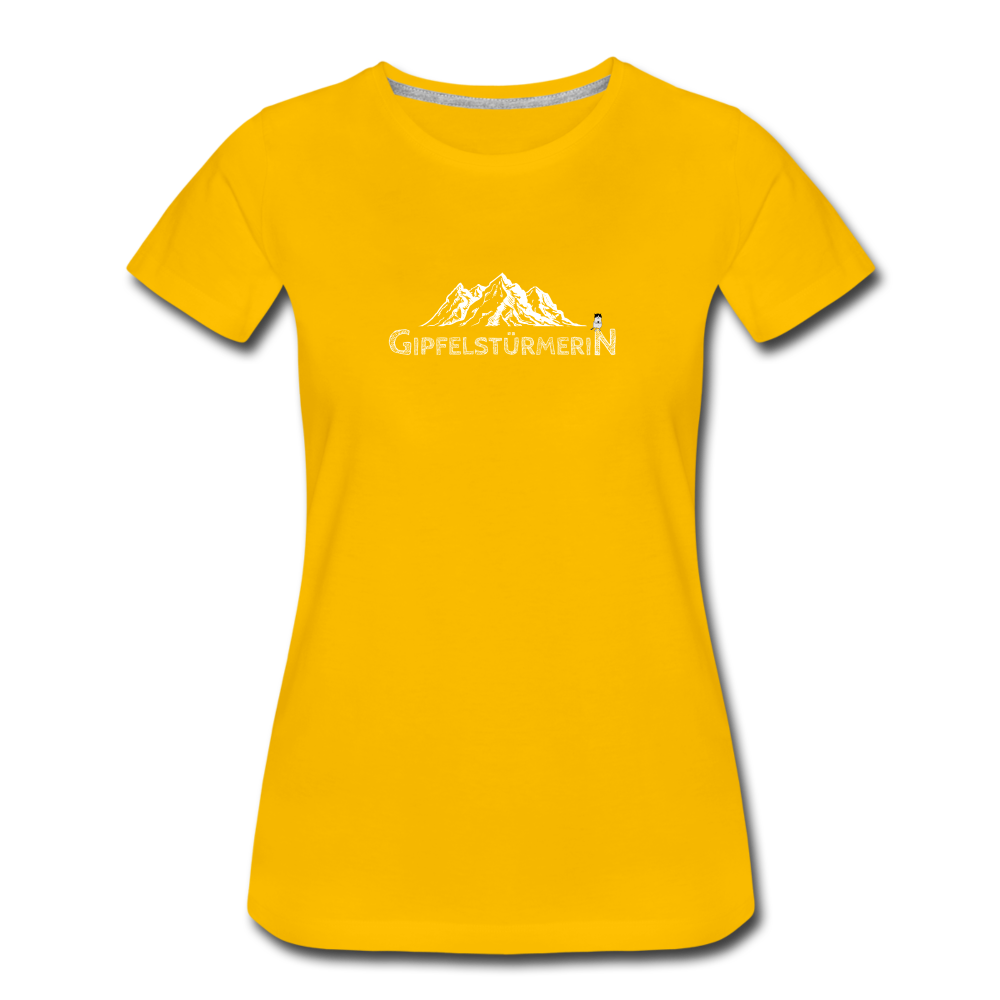GIPFELSTÜRMERIN 🏆 BESTSELLER T-Shirt - Sonnengelb