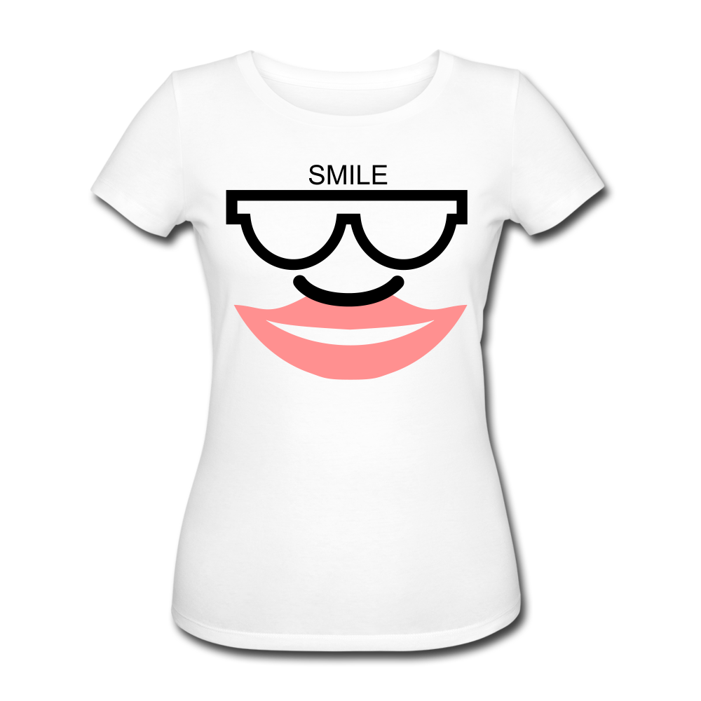 SMILE T-Shirt, Stanley & Stella - Weiß