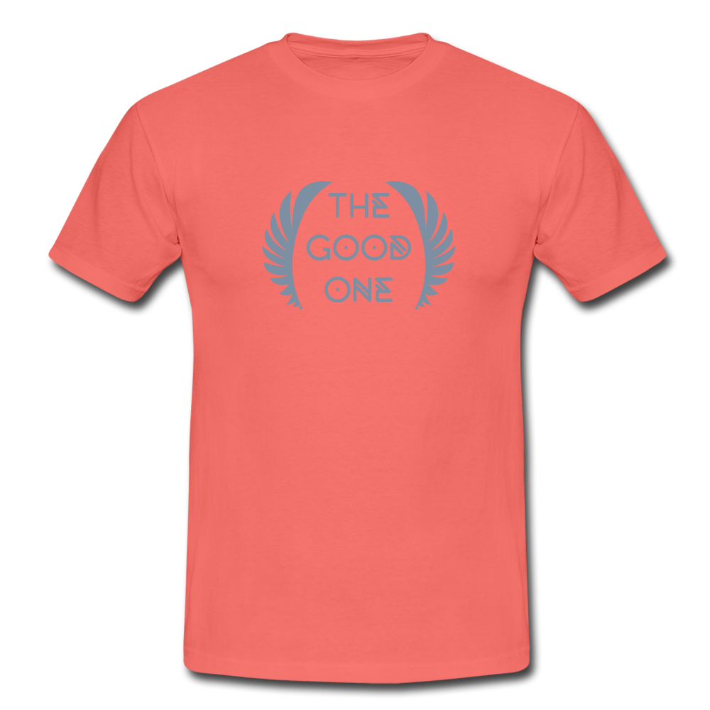 The Good One - Männer T-Shirt - Koralle