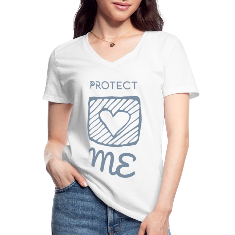 Protect Me - Frauen-T-Shirt - Weiß