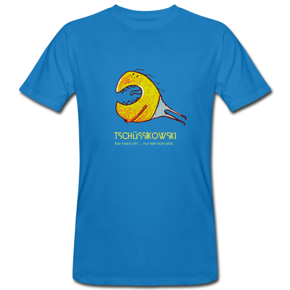 "Tschüssikowski" -T-Shirt - Pfauenblau