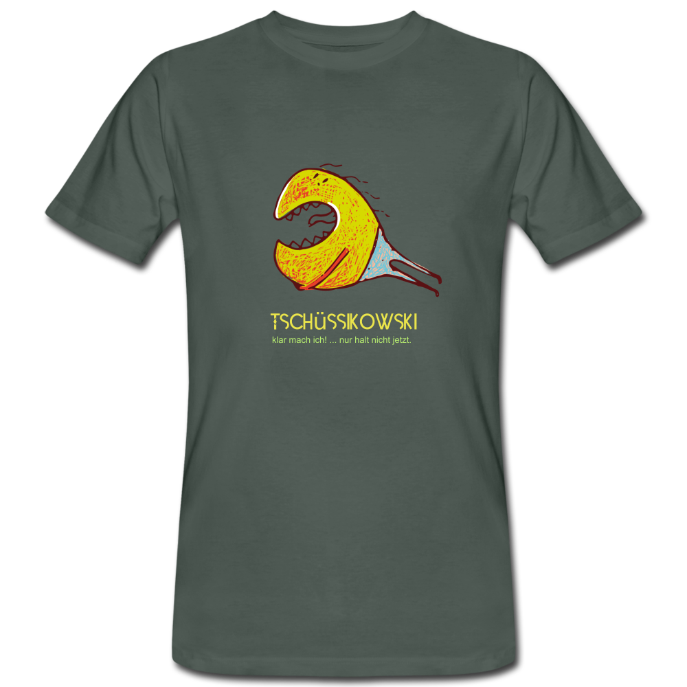 "Tschüssikowski" -T-Shirt - Graugrün