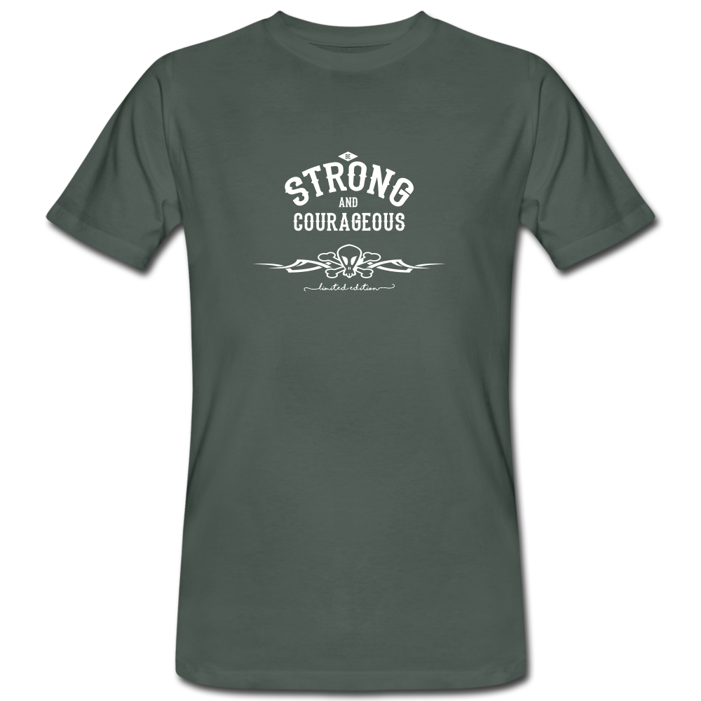 Männer Bio-T-Shirt - Strong - Graugrün