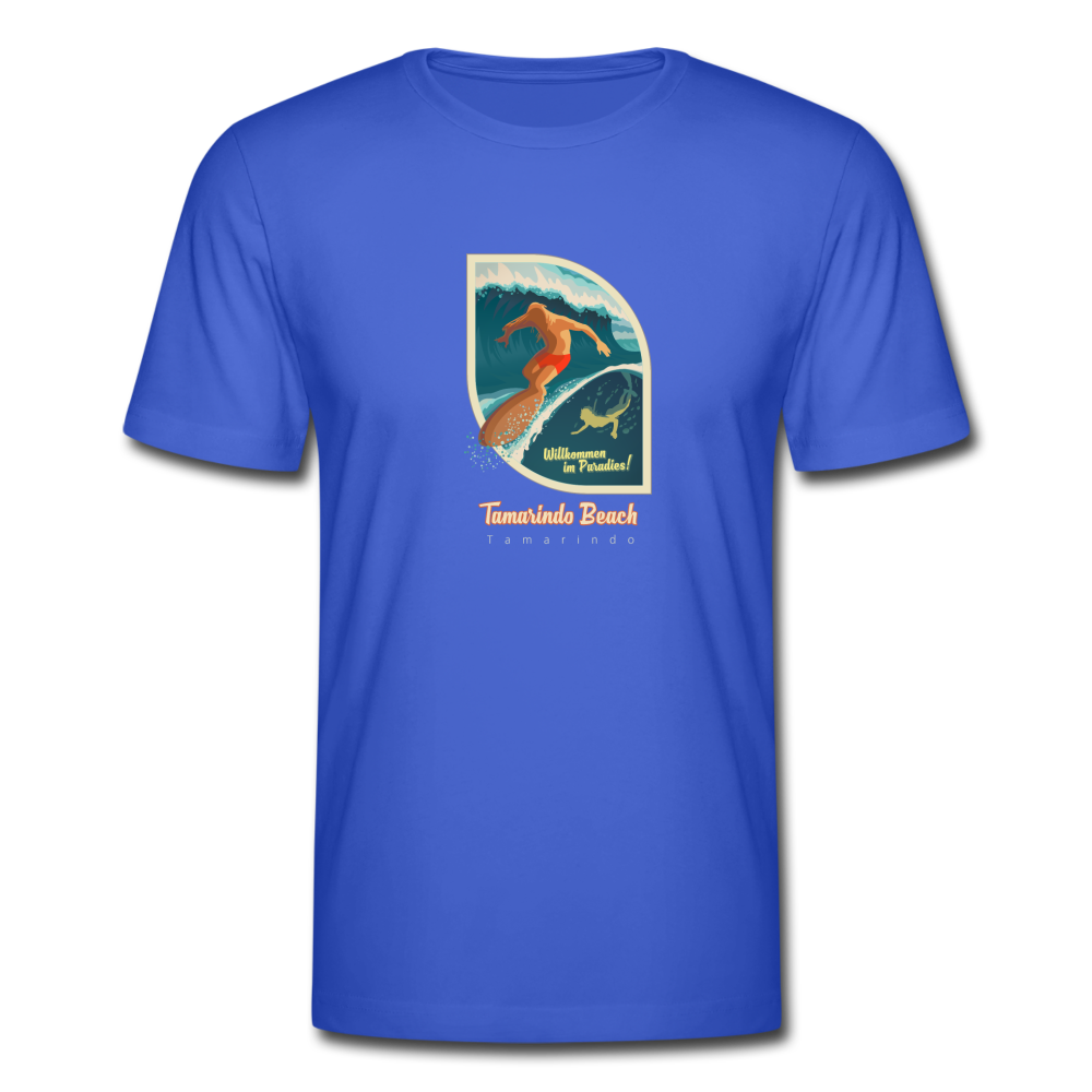 cooles Surf T-Shirt - Royalblau