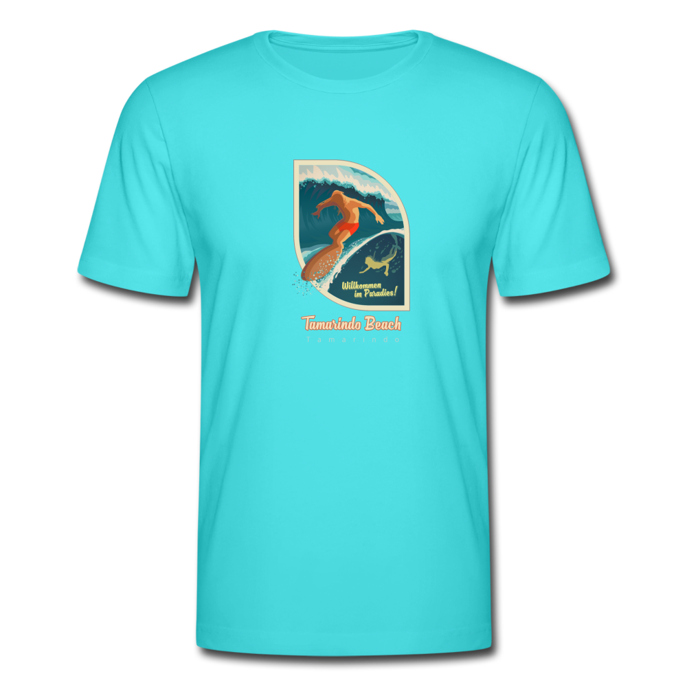 cooles Surf T-Shirt - Türkis