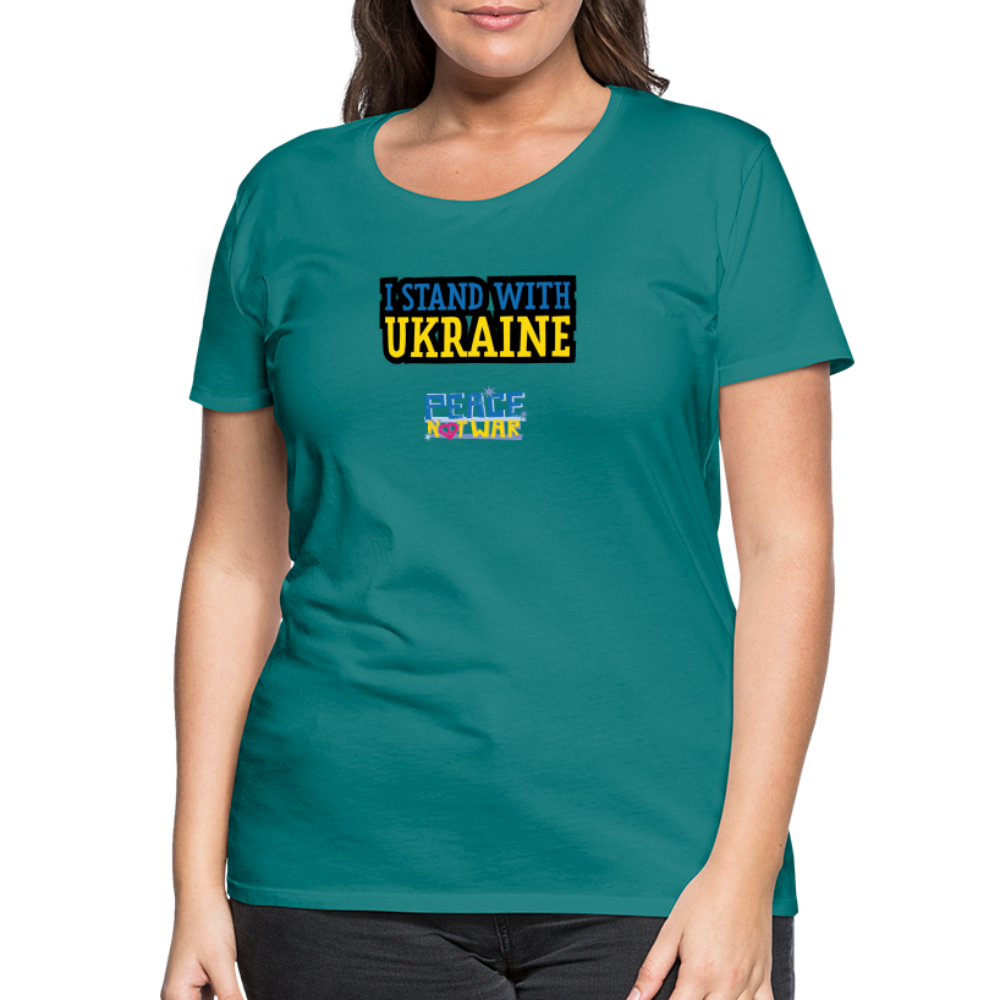 Ukraine T-Shirt - peace not war - Divablau