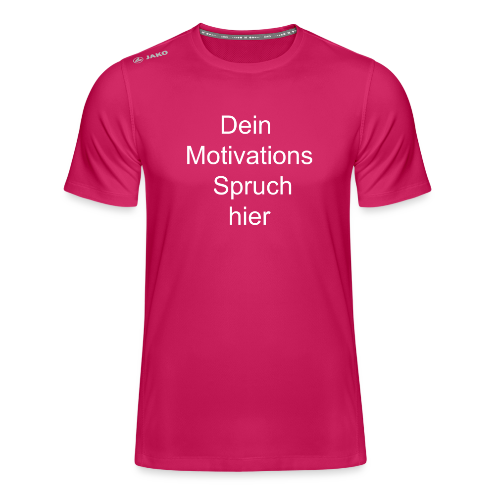 JAKO Männer T-Shirt Run 2.0 - dunkles Pink