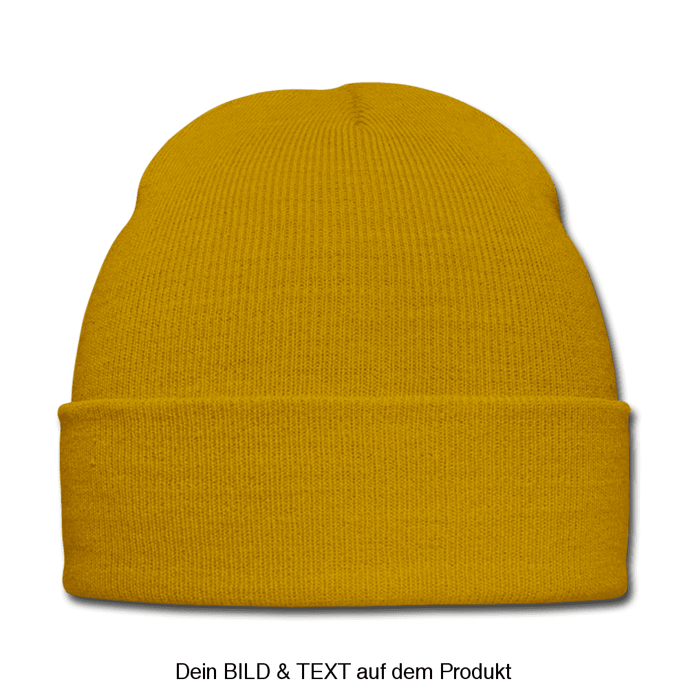 Winter Hat - mustard yellow