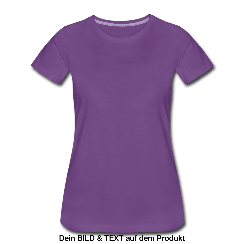 Women’s Premium✨ T-Shirt - leicht tailliert - Lila